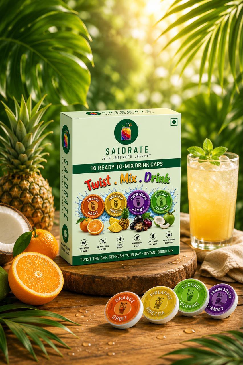 Orange | Pineapple | Jamun Kokam | Coconut Fruit Combo